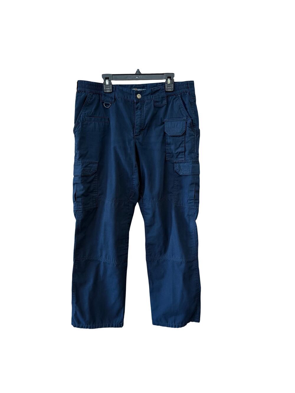 5.11 Tactical Womens Size 8 Regular Navy Blue Pants Cargo Pockets Workwear